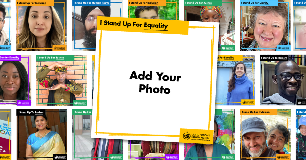 Show your support for Equality by sharing your picture