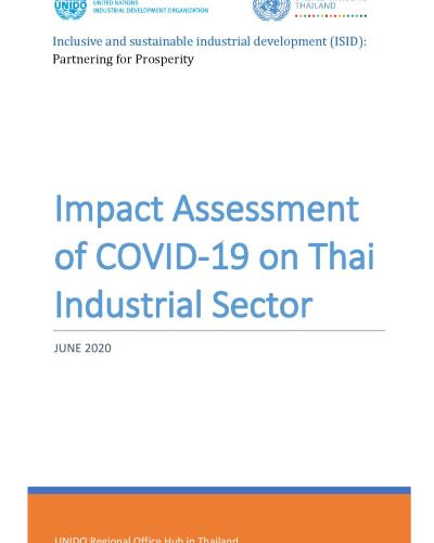 Impact Assessment of COVID-19 on Thai Industrial Sector