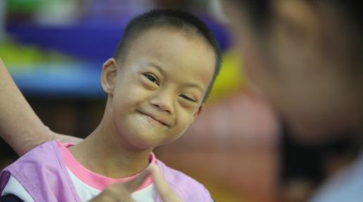 Children with intellectual disabilities in Ubon Rachathani Province received health screening supported by UNICEF and Special Olympics Thailand